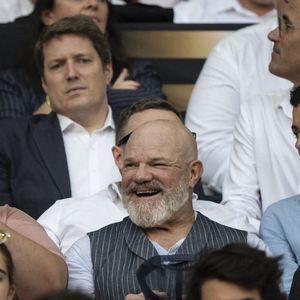 Philippe Etchebest avant la finale du Top 14 français entre le Stade Toulousain (Toulouse) et l'Union Bordeaux-Begles (UBB) au Stade de France à Saint-Denis, au nord de Paris, le 28 juin 2025.Photo par Eliot Blondet/ABACAPRESS.COM