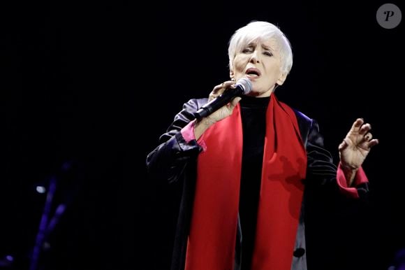 Exclusif - Nicole Croisille lors de la soirée d'hommage au compositeur Francis Lai au Grand Rex à Paris le 5 novembre 2021. © Cédric Perrin / Bestimage