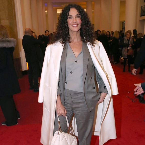 Linda Hardy - Défilé de Mode Stéphane Rolland, Collection Haute Couture Printemps/Été 2024 - Front Row, à la Salle Pleyel dans le cadre de la Fashion Week de Paris, France, le 23 Janvier 2024. © Bertrand Rindoff / Bestimage