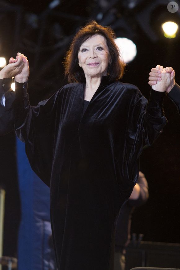 Juliette Greco à la Fête de L'Huma en 2015 © Photo by Nasser Berzane/ABACAPRESS.COM