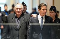Gérard Depardieu à son procès le 24 mars 2025.