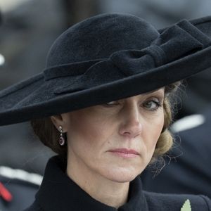 Kate Middleton, princesse de Galles, lors de la cérémonie du souvenir organisée par la Royal British Legion au National Memorial Arboretum dans le Staffordshire le 11 novembre 2025. Photo par GOFF  / BESTIMAGE