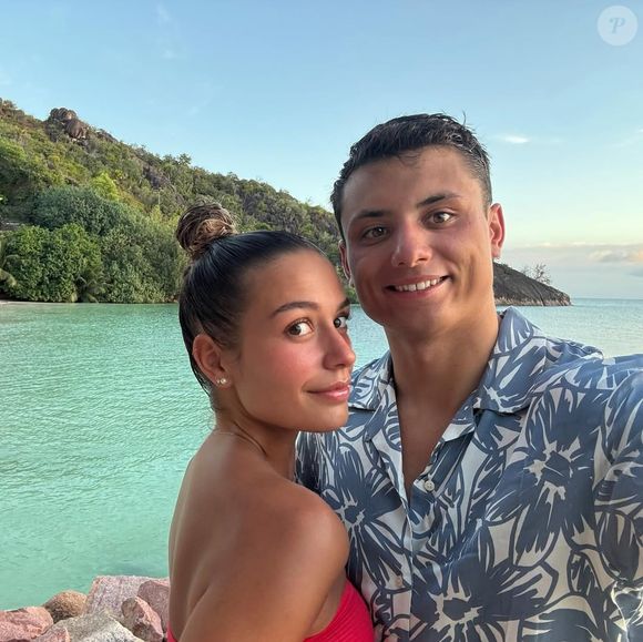 Louis Bielle-Barrey et sa compagne, Chiara. Instagram/LBB