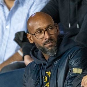 Nicolas Anelka - People au match de football ligue 1 Uber Eats PSG - Montpellier (2-0) au Parc des Princes à Paris le 25 septembre 2021

Photo : AGENCE / BESTIMAGE