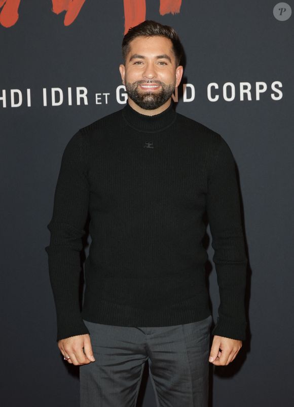Kendji Girac lors de l'avant-première du film "Monsieur Aznavour"  au cinéma Le Grand Rex à Paris le 22 octobre 2024. © Coadic Guirec / Bestimage