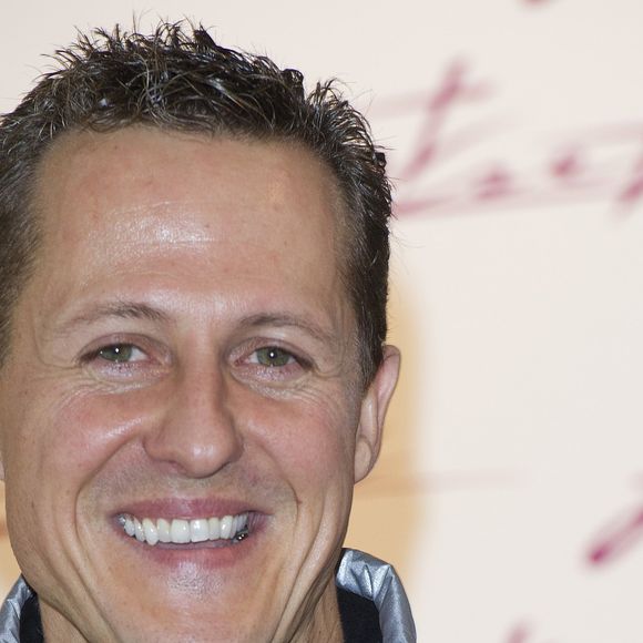 Michael Schumacher en conference de presse a Munich en Allemagne le 6 fevrier 2012. API / BESTIMAGE