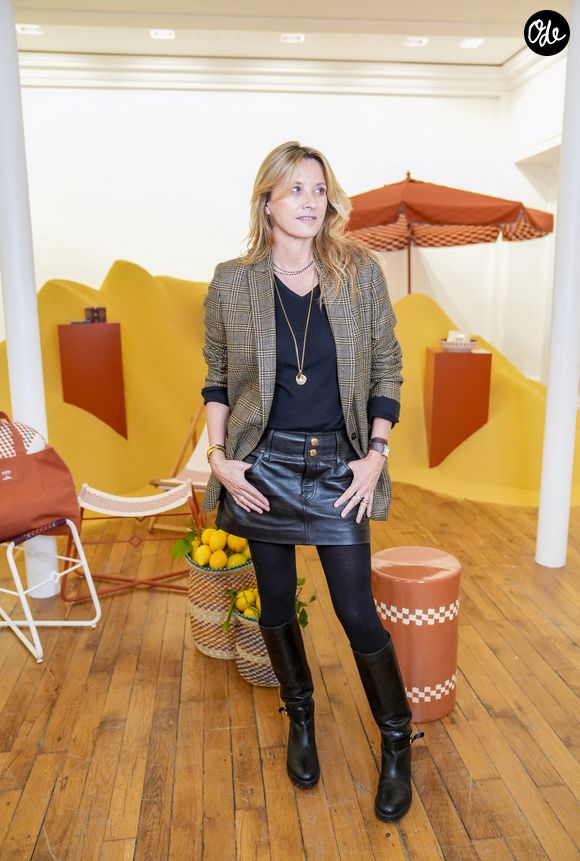 Sarah Poniatowski - Présentation de la collection "Tamsa" Maisons du Monde x Sarah Poniatowski à l'Atelier Richelieu à Paris, France, le 16 janvier 2026. © Anne-Sophie Guebey/Bestimage