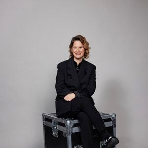 Exclusif - Elodie Poux - Studio avec les invités de l'enregistrement de l'émission "La chanson secrète N°14", présentée par N.Aliagas et diffusée le 26 décembre sur TF1, à Paris, France, le 9 décembre 2025. © Jacovides-Moreau/Bestimage