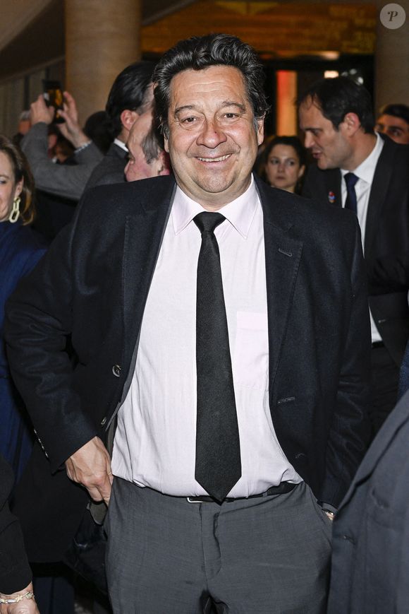 Laurent Gerra lors du dîner annuel du Conseil de Coordination des Organisations Arméniennes (CCAF) le 11 mars 2025 à Paris, France. © Victor Joly/Abacapress.com