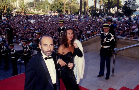 Guy Marchand et Béatrice à Cannes en 1987. ©ANGELI-RINDOFF / BESTIMAGE