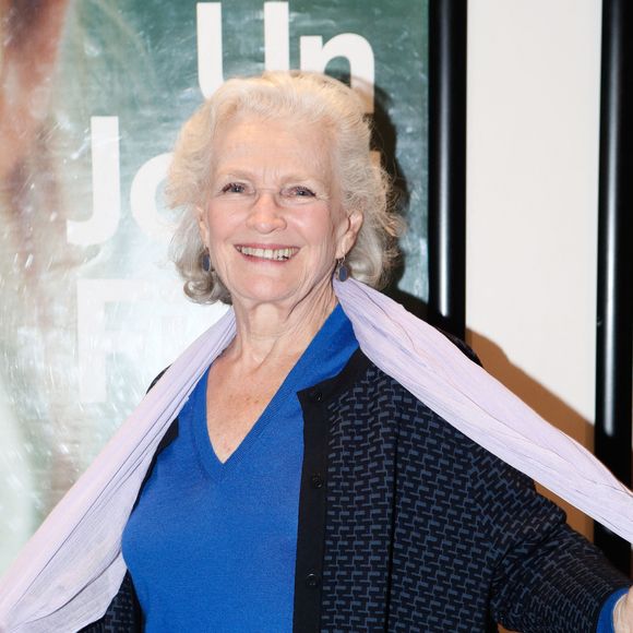 Exclusif - Marie-Christine Barrault (ex épouse de feu Daniel Toscan du Plantier, mère de David Toscan du Plantier, grand mère de Marie Toscan) - Avant-première du film "Un jour fille" au cinéma 7 parnasse à Paris, France, lz 29 avril 2024 © Christophe Clovis / Bestimage
