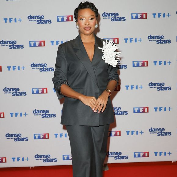 Angélique Angarni-Filopon (Miss France 2025) - Photocall de lancement de la saison 2026 de "Danse avec les stars" (DALS) au siège de TF1 à Boulogne-Billancourt le 18 décembre 2025. © Coadic Guirec/Bestimage