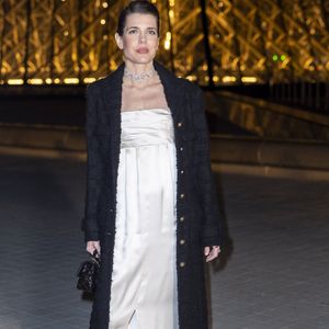 Charlotte Casiraghi - Photo Call du « Le Grand Diner du Louvre « lors de la Fashion Week  à Paris le 5 mars 2025. © Olivier Borde /Bestimage
