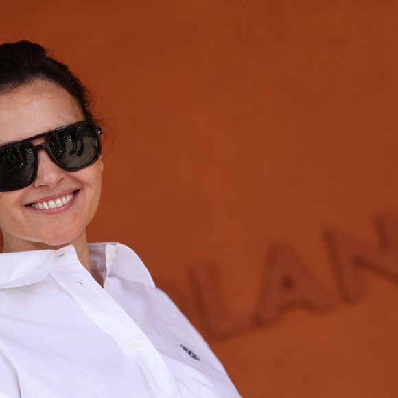Virginie Ledoyen - Célébrités au village des Internationaux de France de tennis de Roland Garros 2024 à Paris le 7 juin 2024.  © Jacovides-Moreau/Bestimage