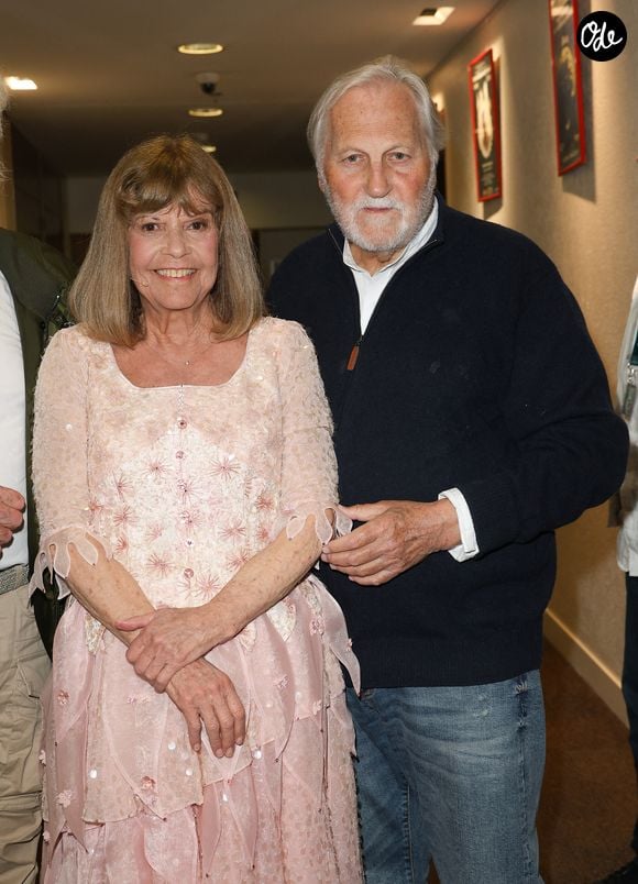 Exclusif - Chantal Goya et son mari Jean-Jacques Debout - Concert de Chantal Goya "Sur la route enchantée" au Palais des Congrès à Paris le 18 mai 2024. © Coadic Guirec/Bestimage