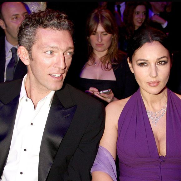 Vincent Cassel et Monica Bellucci lors de la 34e cérémonie des César, en 2009, au théâtre du châtelet.

Guillaume Gaffiot/Bestimage