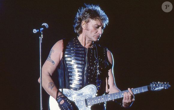 mais aussi de tourner une page car c'est dans cette demeure que Johnny Hallyday a rendu son dernier souffle.

Archives - Johnny Hallyday (Parc des Princes 1993)  

Photo : JLPPA / Bestimage