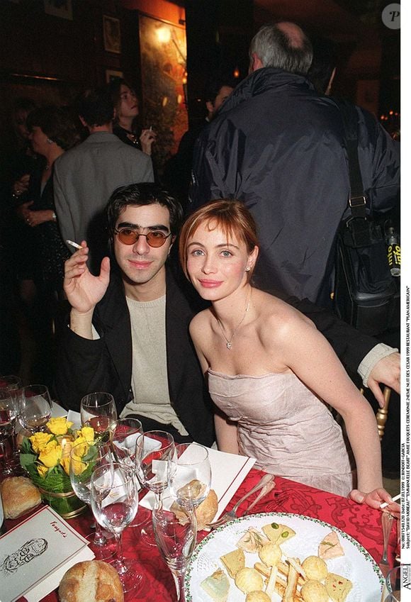 David Moreau, le frère de Patrick Bruel et Emmanuelle Béart 24ème nuit des César 1999. © RINDOFF-GARCIA / BESTIMAGE