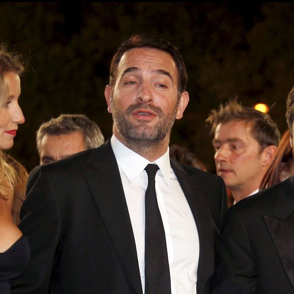 Alexandra Lamy, Jean Dujardin et Guillaume Canet - Soirée d'ouverture du 10ème festival international du film Marrakech - 2010 (DOMINIQUE JACOVIDES / BESTIMAGE).