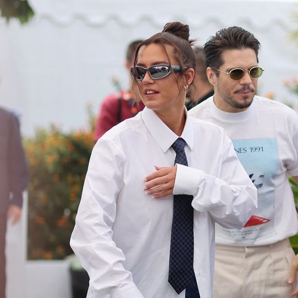 Adèle Exarchopoulos et François Civil - Photocall du film "L'Amour Ouf" (Beating Hearts / Compétition) lors du 77ème Festival International du Film de Cannes (14 - 25 mai 2024), le 24 mai 2024. 
© Jacovides / Moreau / Bestimage