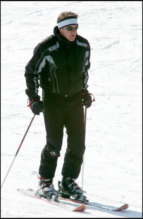 Exclusif - Benjamin Castaldi en vacances à Courchevel.  

©BestImage