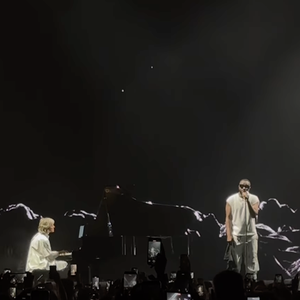 La pianiste a accompagné Gims sur trois tubes : "Quatuor", "Je te pardonne", et "Changer".
Capture d'écran d'une story Instagram de Gims.