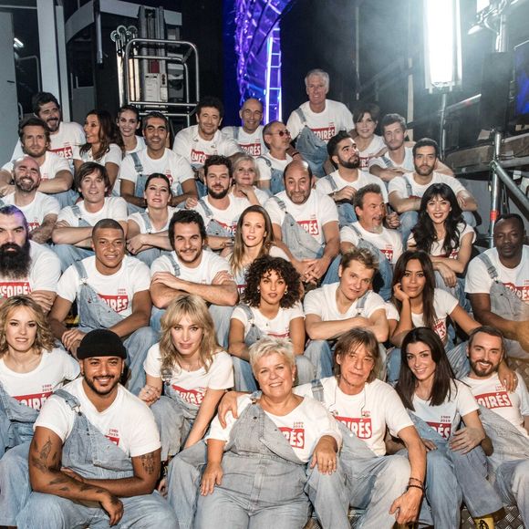 Chaque année, la troupe des Enfoirés donne une série de concerts pour récolter des dons pour les Restos du coeur.

Studio du spectacle des Enfoirés à Bordeaux le 28 janvier 2019. © Cyril Moreau/Bestimage