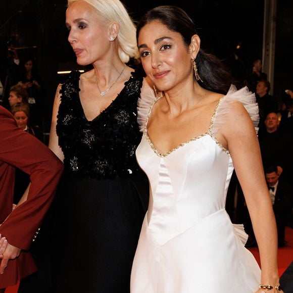 Julia Ducournau, Golshifteh Farahani - Montée des marches du film « Alpha » lors du 78ème Festival International du Film de Cannes, au Palais des Festivals à Cannes. Le 19 mai 2025 © Jacovides-Moreau / Bestimage