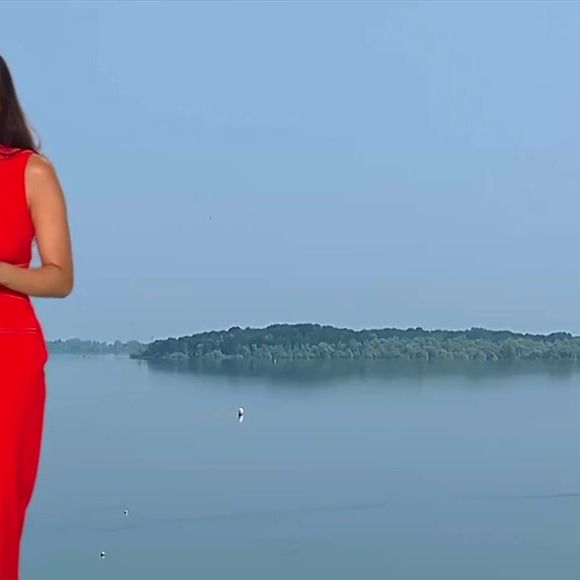 Tatiana Silva, jeune maman de retour à la météo de TF1 après son congé maternité.