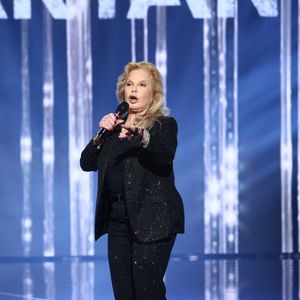 Exclusif - Sylvie Vartan est l'invitée de l'émission Domenica In à Milan le 25 février 2024.
