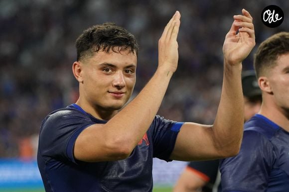 Il souhaite terminer son Bachelor avant la fin de sa carrière sportive.

Louis Bielle-Biarrey (France) - Coupe du Monde de Rugby France 2023 du match de Poule A entre la France et la Namibie (96-0) au stade Velodrome à Marseille le 21 septembre 2023.
Norbert Scanella / Panoramic / Bestimage