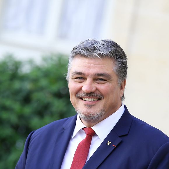 David Douillet au palais de l'Elysée à Paris, France, le 16 septembre 2017. Crédit Dominique Jacovides/Bestimage