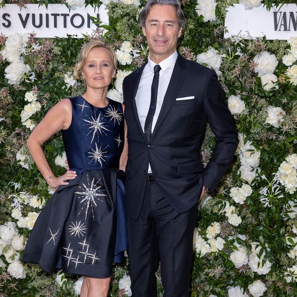 Ensemble, ils ont eu un fils en 2009 prénommé Marceau 

Caroline Roux, Laurent Solly - Photocall du dîner Vanity Fair x Louis Vuitton chez Fred l'Ecailler lors du 75ème Festival International du Film de Cannes, le 20 mai 2022.
© Olivier Borde / Bestimage