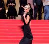 "Chez nous, on est loin du compte… alors on s’entraîne.", a-t-elle conclu.

Sylvie Tellier - Montée des marches du film « La venue de l’avenir » lors du 78ème Festival International du Film de Cannes, au Palais des Festivals à Cannes. Le 22 mai 2025
© Jacovides-Moreau / Bestimage