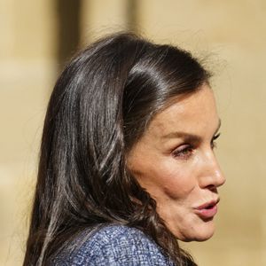 Le roi Felipe VI et la reine Letizia d’Espagne, la princesse Leonor visitent Olite, le 27 septembre 2025. LALO YASKY / BESTIMAGE