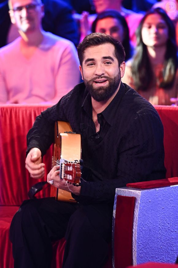 Kendji Girac - Enregistrement de l'émission "Vivement Dimanche" au studio Rive gauche, présentée par M. Drucker le 20 janvier 2025. L'émission sera diffusée sur France 3 le 26 janvier. © Guillaume Gaffiot/Bestimage