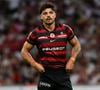 Agenouillé aux côtés de leur fils, il tend une bague à sa compagne, qui fond en larmes avant de l'embrasser.

Romain Ntamack (Toulouse) lors de la demi-finale du Top 14 opposant le Stade Toulousain au Racing 92 au stade Vélodrome à Marseille, le 19 juin 2026.

© William Cannarella / PsnewZ / Bestimage