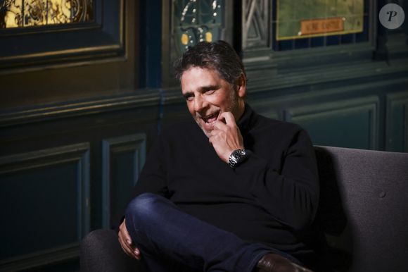 Exclusif - Pascal Elbé pendant l’enregistrement d’Olympiascope, à l’Olympia, présenté par B.Montiel et diffusée le 28 avril 2025 sur Olympia TV, à l’Olympia à Paris, France. © Jack Tribeca/Bestimage