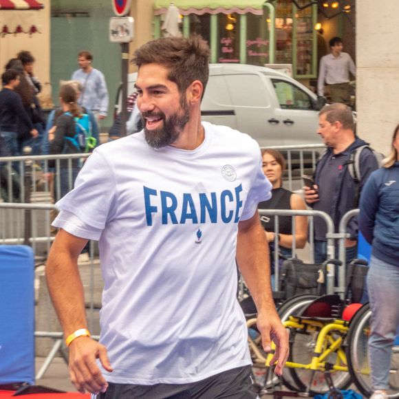 Nikola Karabatic - Personnalités lors de l'animation handball à la fête des sports 2025 à Paris le 14 septembre 2025.

© Theo Castillon / Bestimage