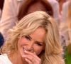 En interview pour "Purepeople.com", l'ancienne mannequin de 53 ans nous promet une soirée "free-style".
Exclusif - Adriana Karembeu lors de l'enregistrement de l'émission Vivement dimanche au studio Rive Gauche, présentée par M.Drucker et diffusée sur France 3 le 11 mai 2025, à Paris, France, le 5 mai 2025. © Guillaume Gaffiot/Bestimage