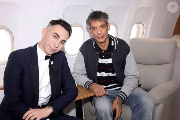 Exclusif - Georges Alain Jones lors de l'enregistrement de l'émission "Le Jet de Luxe", présentée par Jordan de Luxe. Paris, le 16 septembre 2025.
© Cédric Perrin/Bestimage