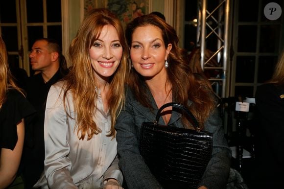 Mareva Galanter, Mareva Georges - People au défilé de mode Alexis Mabille collection Haute Couture printemps-été 2015/2016 à la Fondation Mona Bismarck à Paris, le 26 janvier 2015. @Veeren -Christophe Clovis / Bestimage
