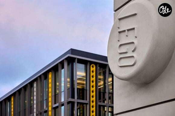 Le groupe LEGO inaugure son premier centre d'innovation dédié à la fabrication au campus Kornmarken à Billund, au Danemark, le 24 juin 2026. © LEGO via Bestimage