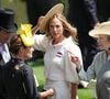 En juin 2024, un membre du clan était victime d'une chute nécessitant un transport aux urgences
Peter Phillips et sa compagne Harriet Sperling, la princesse Anne, Mike Tindall lors du premier jour des courses hippiques "Royal Ascot 2025", le 17 juin 2025. Julien Burton / Bestimage