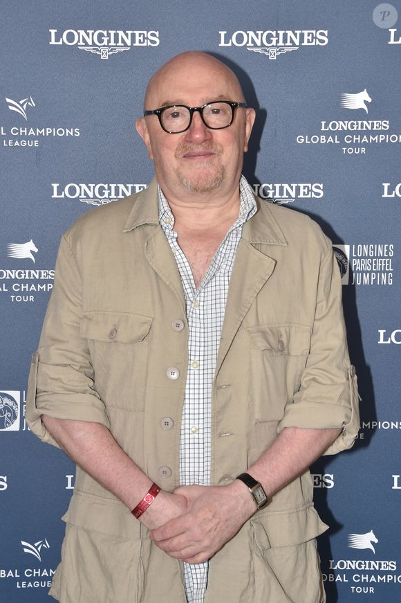 Exclusif - Michel Blanc - Photocall lors du Longines Paris Eiffel Jumping au Champ de Mars à Paris, le 7 juillet 2018. © Borde-Veeren/Bestimage