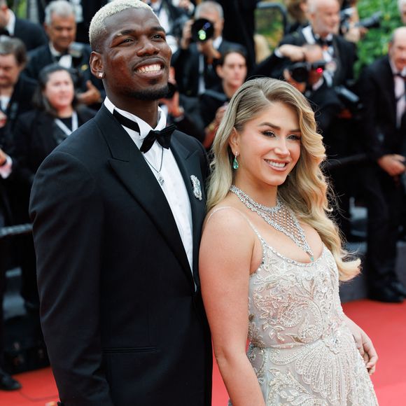 Zulay Pogba et Paul Pogba assistent au tapis rouge de "Highest 2 Lowest" lors de la 78ème édition du Festival de Cannes au Palais des Festivals le 19 mai 2025 à Cannes, France.  Photo by Anne Barson/ABACAPRESS.COM