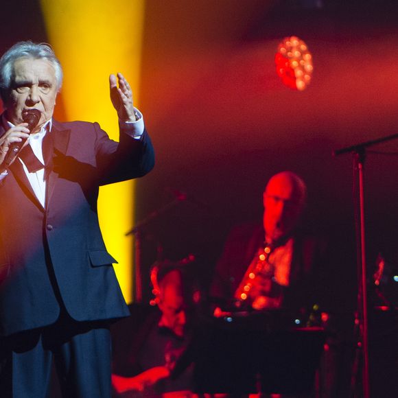 Michel Sardou - Ultime concert de Michel Sardou pour la dernière date de son spectacle "La dernière danse" à la Seine Musicale à Boulogne-Billancourt le 12 avril 2018. © Pierre Perusseau/Bestimage