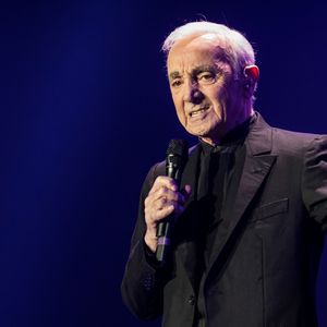 Charles Aznavour en concert à l'Accorhotels Arena (POPB Bercy) à Paris. Le 13 décembre 2017
© Cyril Moreau / Bestimage