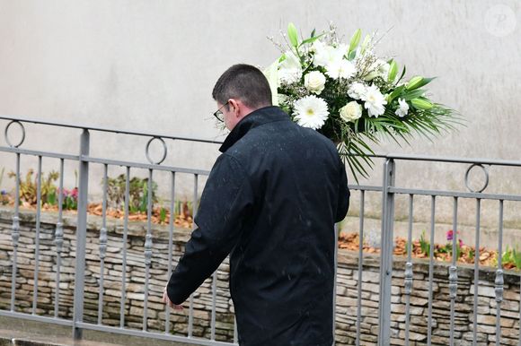 Exclusif - Obsèques d'Alain Morini-Bosc en l'église Saint-Pierre dans la commune d'Abrets en Dauphiné, France, le 14 mars 2025. © Romain Doucelin/Bestimage