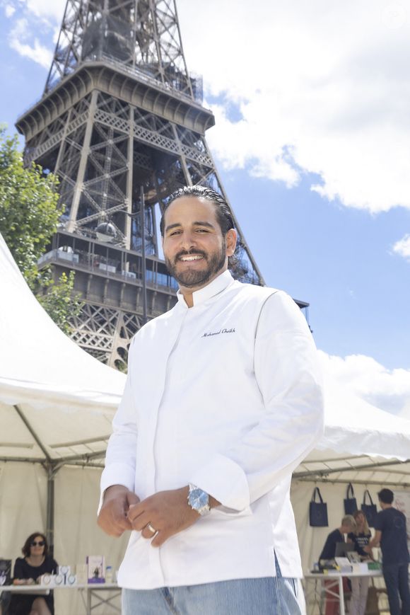 Exclusif - Mohamed Cheikh - Festival des Livres et des Artistes organisé par l'association "Lecture pour Tous" engagée dans la lutte contre l'illettrisme au Mail Branly à Paris le 3 juillet 2022.
© Pierre Perusseau / Jack Tribeca / Bestimage